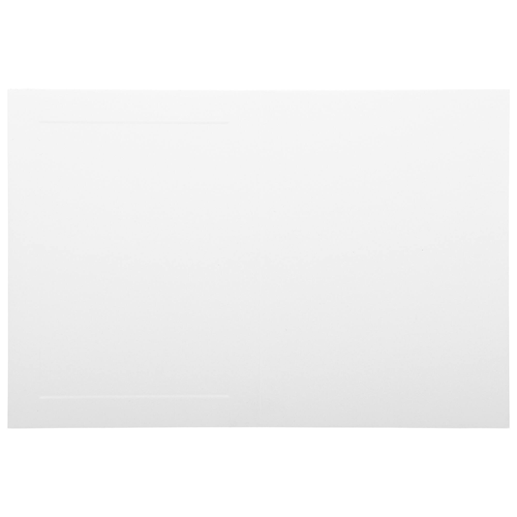 JAM Paper 4.62" x 6.25" Bright White Wove Panel Blank Foldover Cards